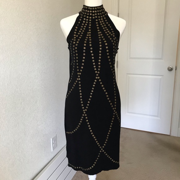 INC Studded Knit High Neck Dress - Picture 2 of 8